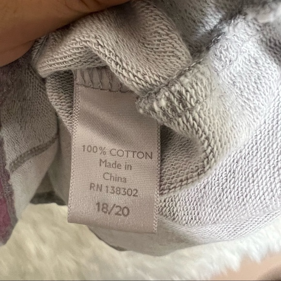 Avenue Grey/Purple Soft Top Size 18/20 - Picture 4 of 4